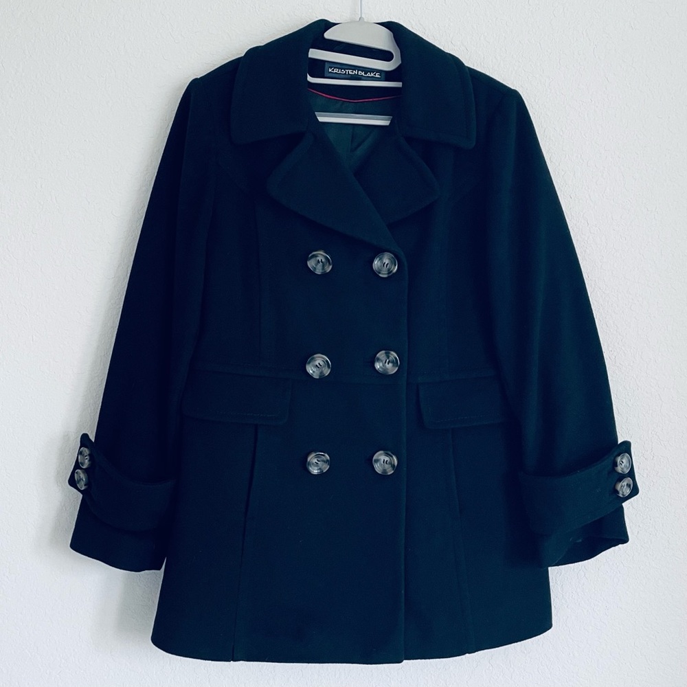 Wool Peacoat 🖤